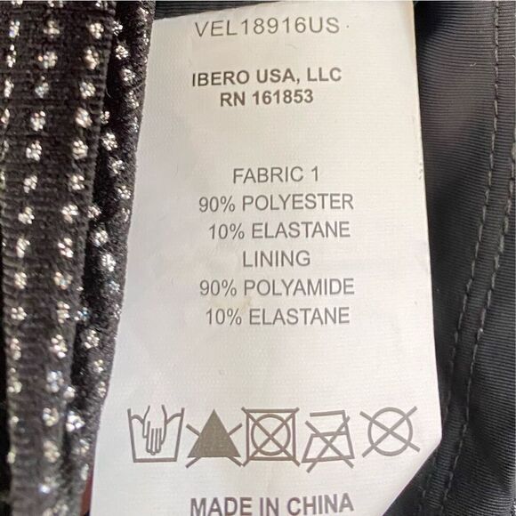 PatBo Black Strass Velvet Cutout Halter Formal Maxi Dress NWT Size 8/Medium - Picture 6 of 8